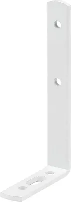 Produktbild von Vormann Gardinenwinkel weiß 120/60 x 17 mm