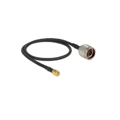 Produktbild von DeLOCK 88937, 0,5 m, CFD200, RP-SMA, Schwarz