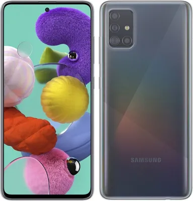 Obrázek produktu pro cofi1453® Silicone Case Basic kompatibilní s pouzdrem Samsung Galaxy A51 (A515F) TPU Soft Mobile Phone Cover Protection Transparent