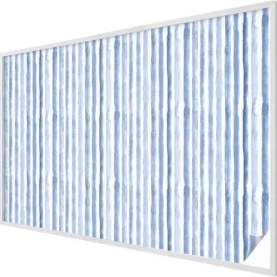 Obrázek produktu pro Vitrážová fólie na okna - 146x200 cm - vitrážový vzor - neprůhledná dekorativní fólie na ochranu soukromí - samolepicí, UV ochrana - modré pruhy