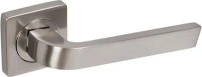 Produktbild von GAMET ARCO DH95-24K-G7-BL Türgriff mit quadratischer Rosette, gebürstetes Nickel