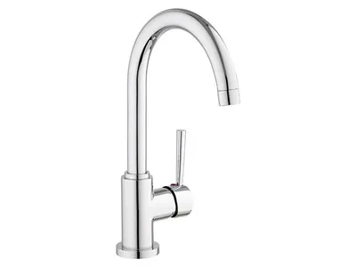 Produktbild von Camargue Spültischarmatur Küchenarmaturen Niederdruck Chrom Halsbrause Funktional