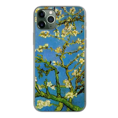 Produktbild von MuchoWow® Handyhülle Schutzhülle Hülle für iPhone 11 Pro Max Mandelblüte - Vincent van Gogh Silikon Softcase Handy Hülle - Schutz