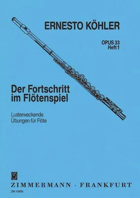 Zdjęcie produktu dla Der Fortschritt im Flötenspiel op. 33 Bd. 1