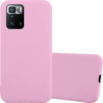 Produktbild von Cadorabo Hülle für Xiaomi POCO X3 GT Schutzhülle in Rosa Handyhülle TPU Silikon Etui Case Cover