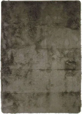 Image de Tapis à base fine et souple extra doux taupe 225x340