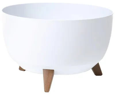 Produktbild von Pflanzgefäß Roma weiss ø 47 cm Kunststoff wetterfest mit Bewässerungseinsatz
