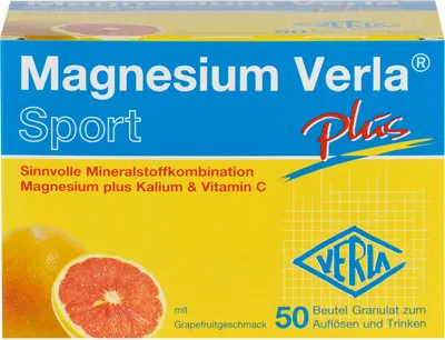 Produktbild von Magnesium Verla plus Sport Granulat, 50 St. Beutel