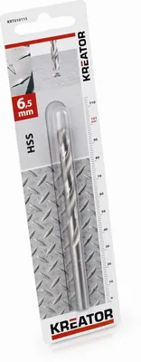 Zdjęcie produktu dla Wiertło HSS do metalu 6,5 x 101 mm KRT010115