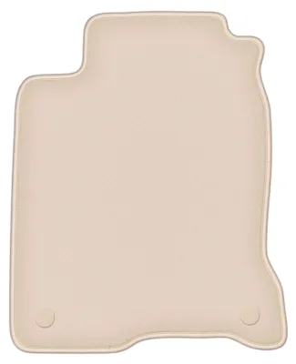 Produktbild von DURBAN Beige Velours-Fahrerfußmatte für Renault Laguna III Coupé (2007-2015)