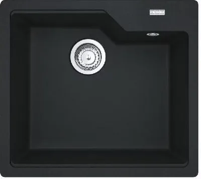 Produktbild von Franke Urban - Fragranit Küchenspüle UBG 610-56, 560x500 mm, onyx 114.0700.067
