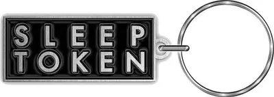 Obrázok produktu pre Sleep Token Logo Kľúčenka
