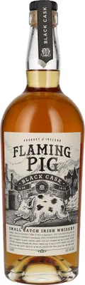 Image de Flaming Pig BLACK CASK Small Batch Irish Whiskey 40% Vol. 0,7l