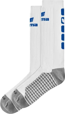 Image de Erima Classic 5-C Chaussettes Longues - Blanc / New Royal