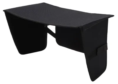 Immagine prodotto di Protezione solare per laptop, multifunzionale, regolabile, universale, pieghevole, copertura parasole per esterni, nero, L: adatta per schermi da 15–16 pollici