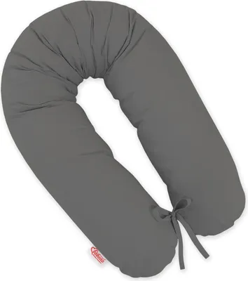 Obrázek produktu pro Těhotenský polštář Bobono antracit, 170 cm