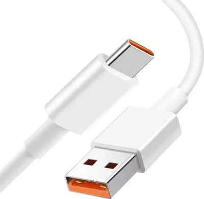 Zdjęcie produktu dla Xiaomi 40032 Kabel USB 1 m USB A USB C Biały