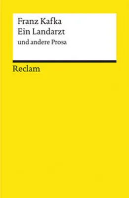 Immagine prodotto di Ein Landarzt und andere Prosa