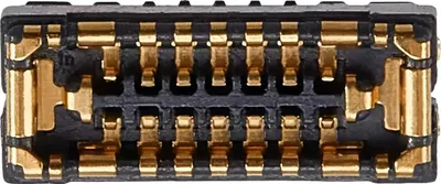 Obrázek produktu pro Clappio, konektor pro senzor přiblížení FPC iPhone 16 Pro / 16 Pro Max 10-pin, černý