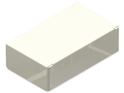 Produktbild von TEKO Gehäuse, 372.16, STEEL, Verzinnt, 83 x 50 x 26 mm, 37-39