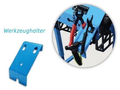 Imagen del producto de Soporte de herramientas KMC para portacadenas de 3 velocidades, modelo Reel Center Pro