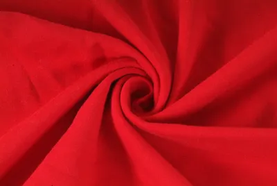 Obrázek produktu pro Teplákovina, počesaný elastický úplet, výplněk, červená, látky, metráž / 50cm