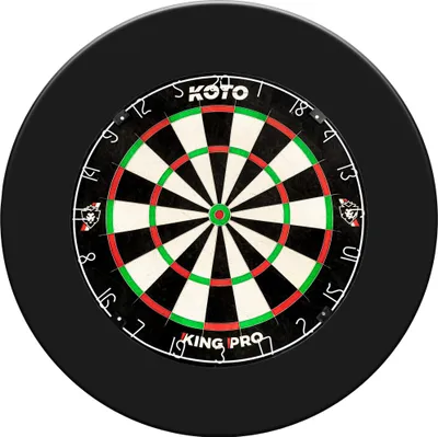 Produktbild von KOTO - King Pro + Dartbord Surround, Dart Surround für alle Dartscheiben, Dart Auffamgring zum Schutz Ihrer Pfeile & Wände
