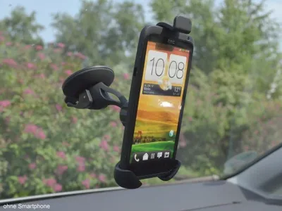 Immagine prodotto di Supporto per smartphone a 360°, ventosa, per auto