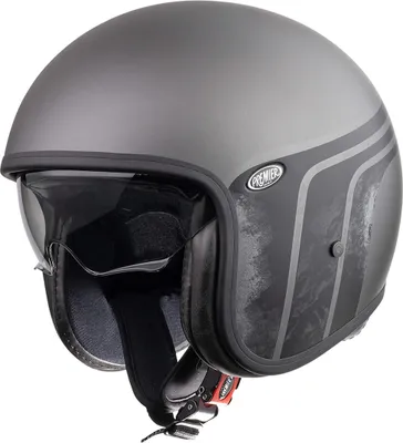 Image de Premier Vintage BTR 17 BM casque jet, gris, M (57/58)