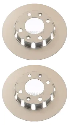 Produktbild von 2 Bremsscheiben voll Ø 249 mm TRISCAN Bremsen-Expertise für u.a. PEUGEOT 208