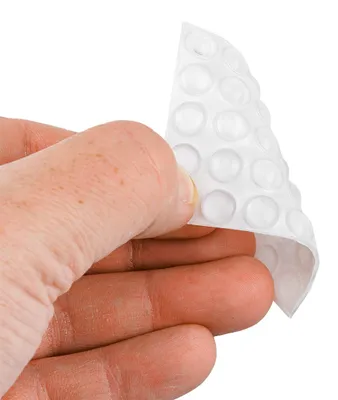 Obrázok produktu pre Samolepiace silikónové podložky, 8 mm, 30 kusov.