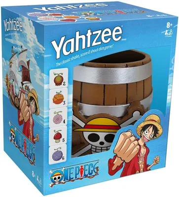 Produktbild von Winning Moves Brettspiel ONE PIECE Yahtzee - Gesellschaftsspiel