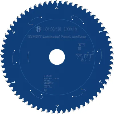 Produktbild von EXPERT Laminated Panel Kreissägeblatt, 216x2,1x30 mm, Z66