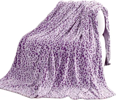 Immagine prodotto di Coperta in pile, tessuto morbido e caldo, dimensioni 127x152 cm, ideale per divano e letto