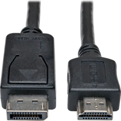 Zdjęcie produktu dla Tripp Lite P582-006, 1,83 m, HDMI Typu A (Standard), DisplayPort, Męska, Męska, 1920 x 1080 px