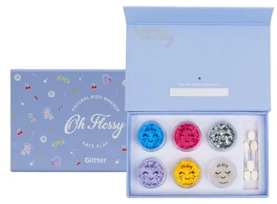 Productafbeelding van Oh Flossy Glitzer Set, Disco Fever make-up speelset voor kinderen