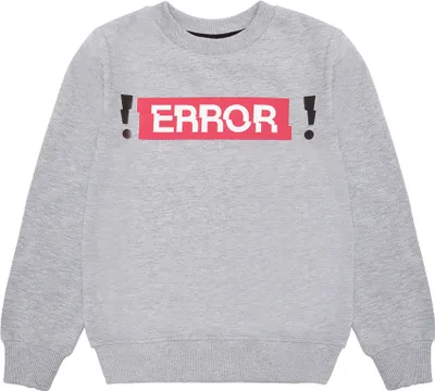 Produktbild von Jungen-Sweatshirt Error  - Graumeliert - 152