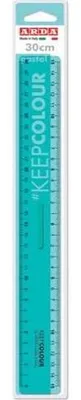 Obrázek produktu pro ARDA KCP30P, Stolní pravítko, Plast, Zelená, cm, 300 mm, Blistr