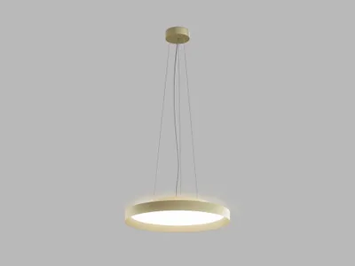 Zdjęcie produktu dla Oprawa wisząca LED MOON P/N-Z CRI90 aura z możliwością ściemniania, Wariant: MOON P/N-Z, Ø 400 mm, 36 W, 2520 lm, złota, 2CCT, TRIAC