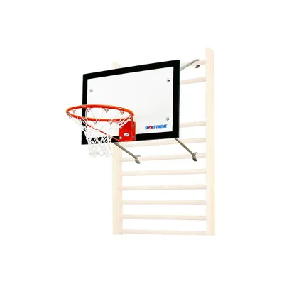 Produktbild von Sport-Thieme Basketball-Sprossenwandanlage "Hang'n'Play"