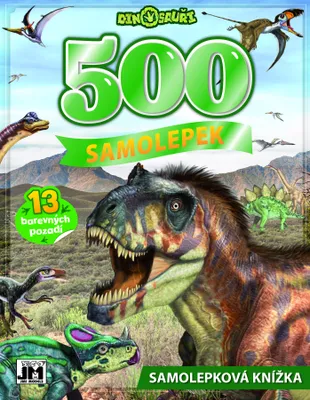 Zdjęcie produktu dla Aufkleberbuch 500 Dinosaurier