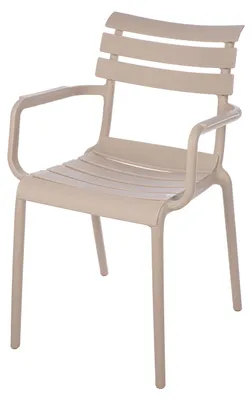 Produktbild von Gilde Stuhl, "Tabua", Kunststoff, creme, VE 2, L. 60 cm, B. 54 cm, H. 82 cm 59209 4063387592090
