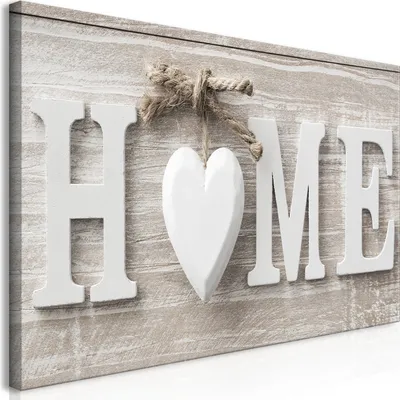 Produktbild von Wandbild Mega XXXL Home 250x125 cm Einteiliger XXL-Format Kunstdruck zur Selbstmontage Leinwandbilder moderne Bilder DIY Wanddekoration Wohnung Deko Haus m-B-0038-ak-e