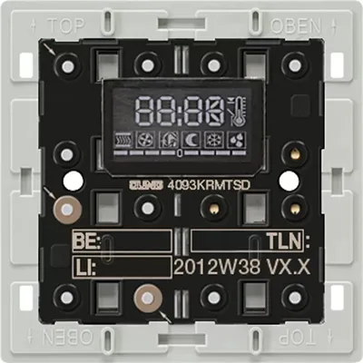 Produktbild von JG KNX Komfortregler-Modul mit Tastensensor 4093 KRM TS D