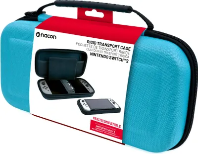 Produktbild von NACON NA028317, Hartschalenkoffer, Nintendo, Blau, Nintendo Switch, Nintendo Switch 2, :Nintendo Switch 2/Nintendo Switch, Tragetasche