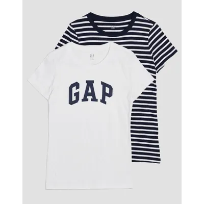 Produktbild von GAP Baumwoll-T-Shirts mit Logo, 2 Stück 586342-00__XS