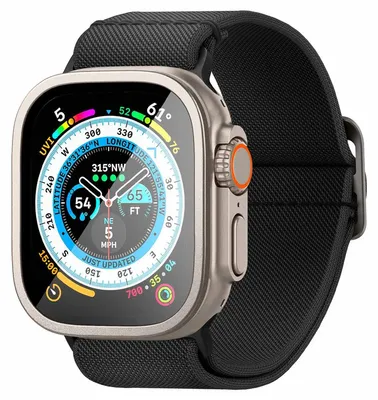 Produktbild von Spigen AGL06161, Displayschutz, Smartwatch, Titan, Apple, Watch Ultra (49mm), Metall, Gehärtetes Glas