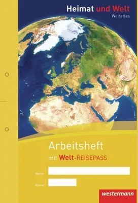 Obrázek produktu pro Heimat und Welt Weltatlas. Arbeitsheft Kartenarbeit
