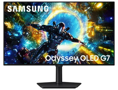 Produktbild von Samsung G73SH, 81,3 cm (32"), 3840 x 2160 Pixel, 4K Ultra HD, OLED, 0,03 ms, Schwarz