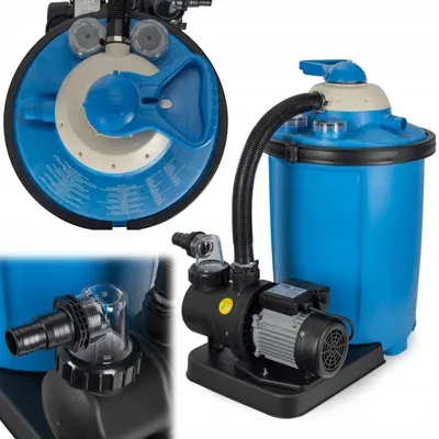 Produktbild von Sandfilterpumpe für Pools 550W 10000L/H selbstansaugend